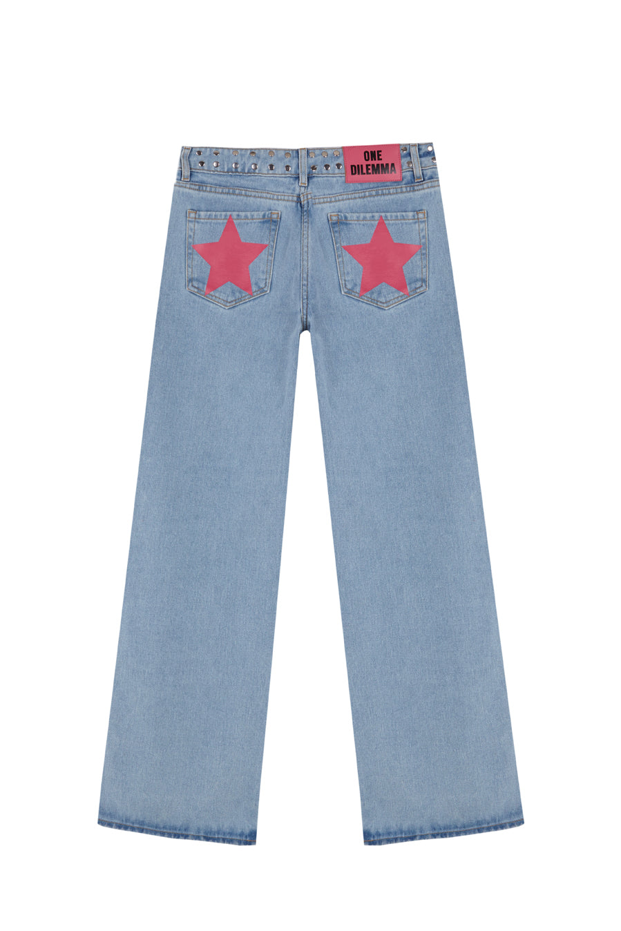 pink star jeans