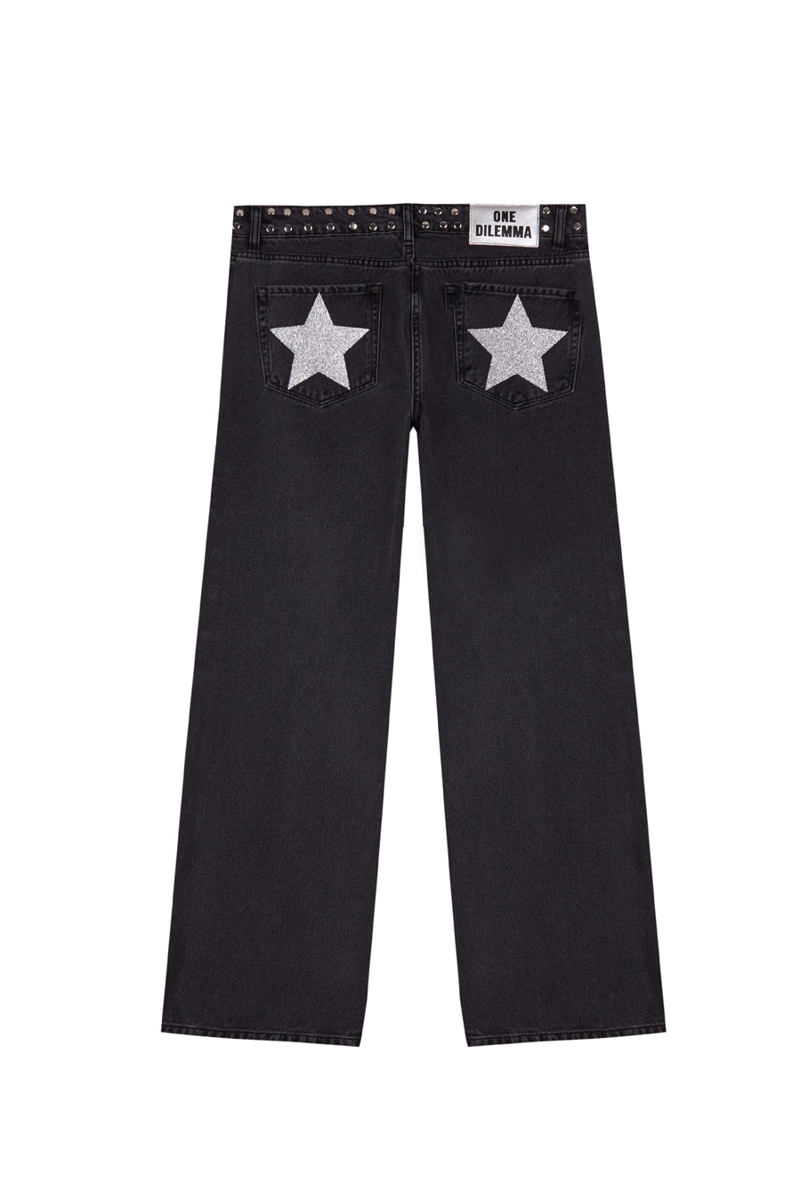 Black jeans brillantes