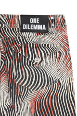 ZEBRA PRINT JEANS
