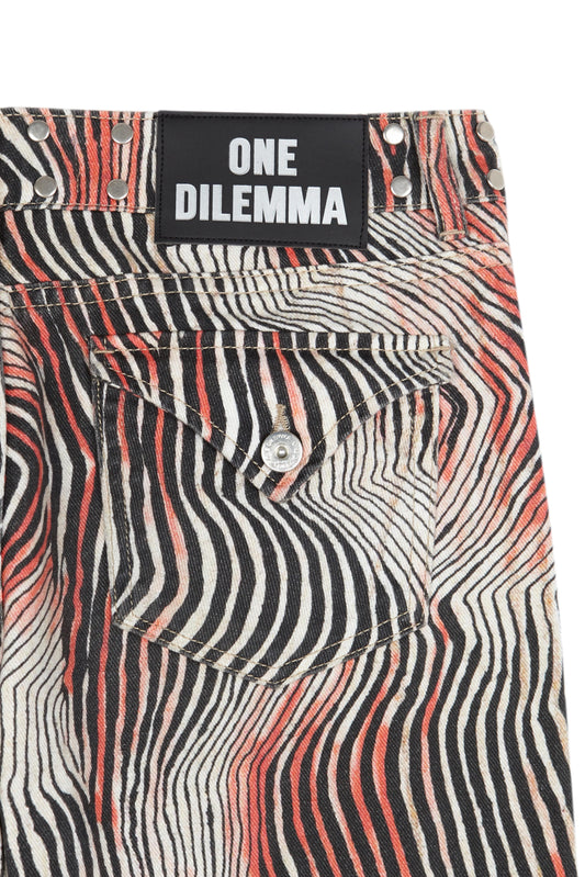 ZEBRA PRINT JEANS