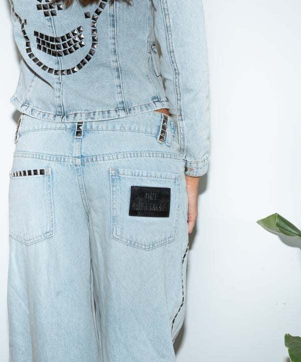 Rebel Skull Denim Jacket