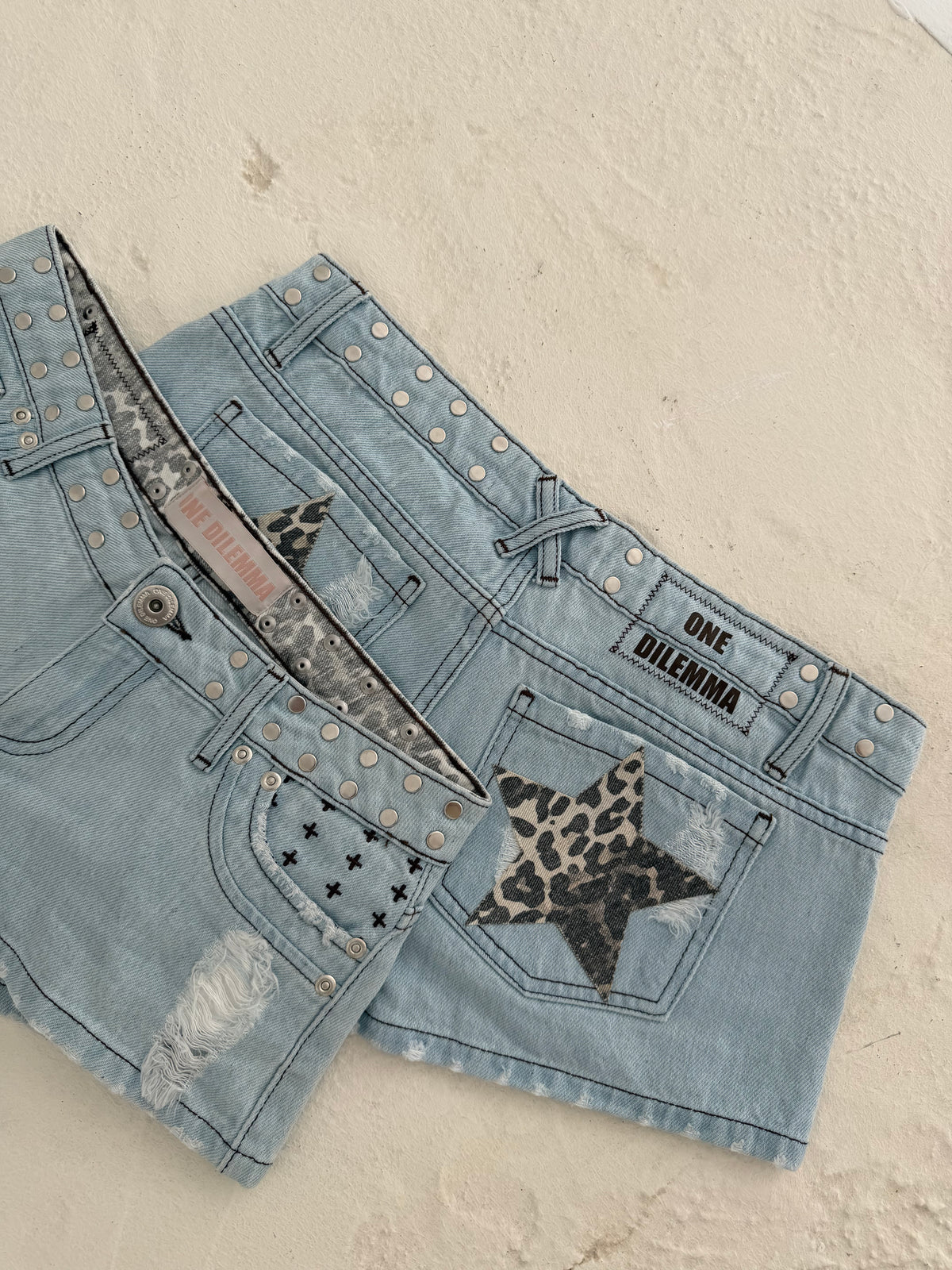 MINI SHORT SAFARI STAR