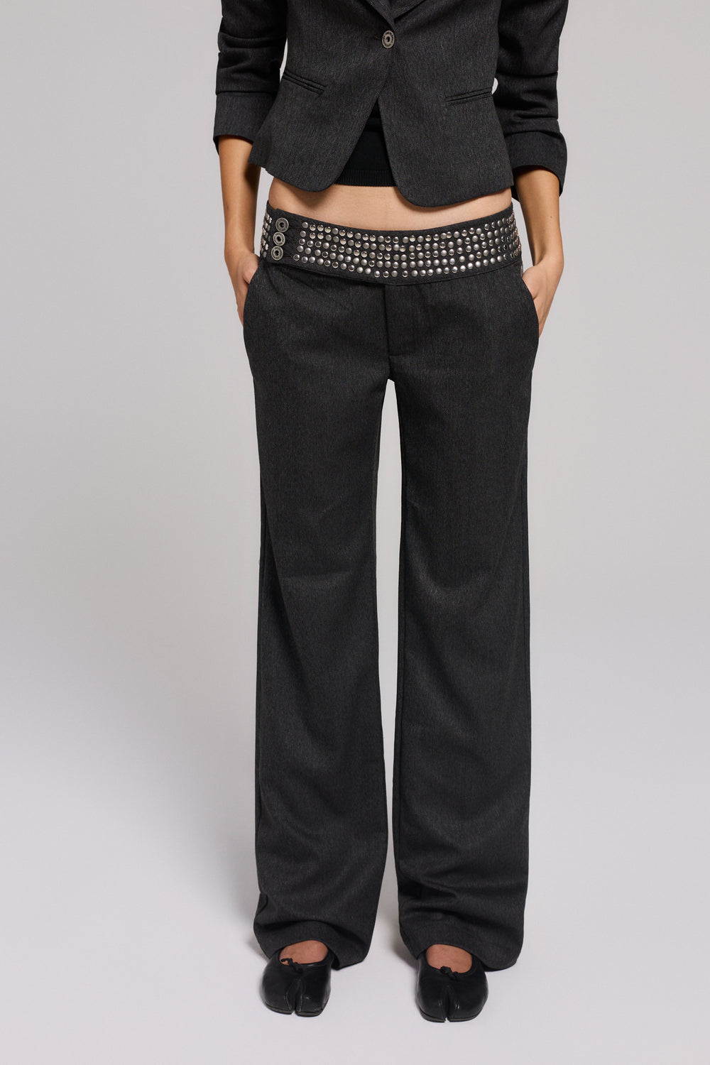 Icon Suit Studded Pants