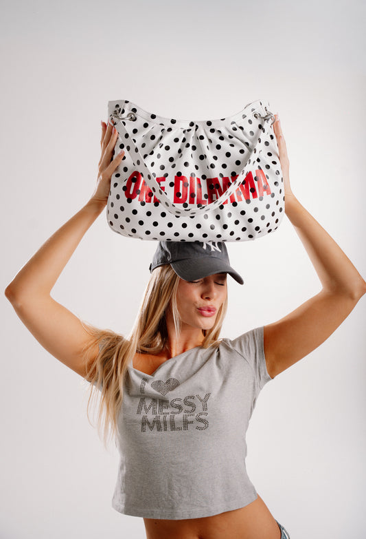 ELSA POLKA DOTS LEATHER BAG x NÚNOO