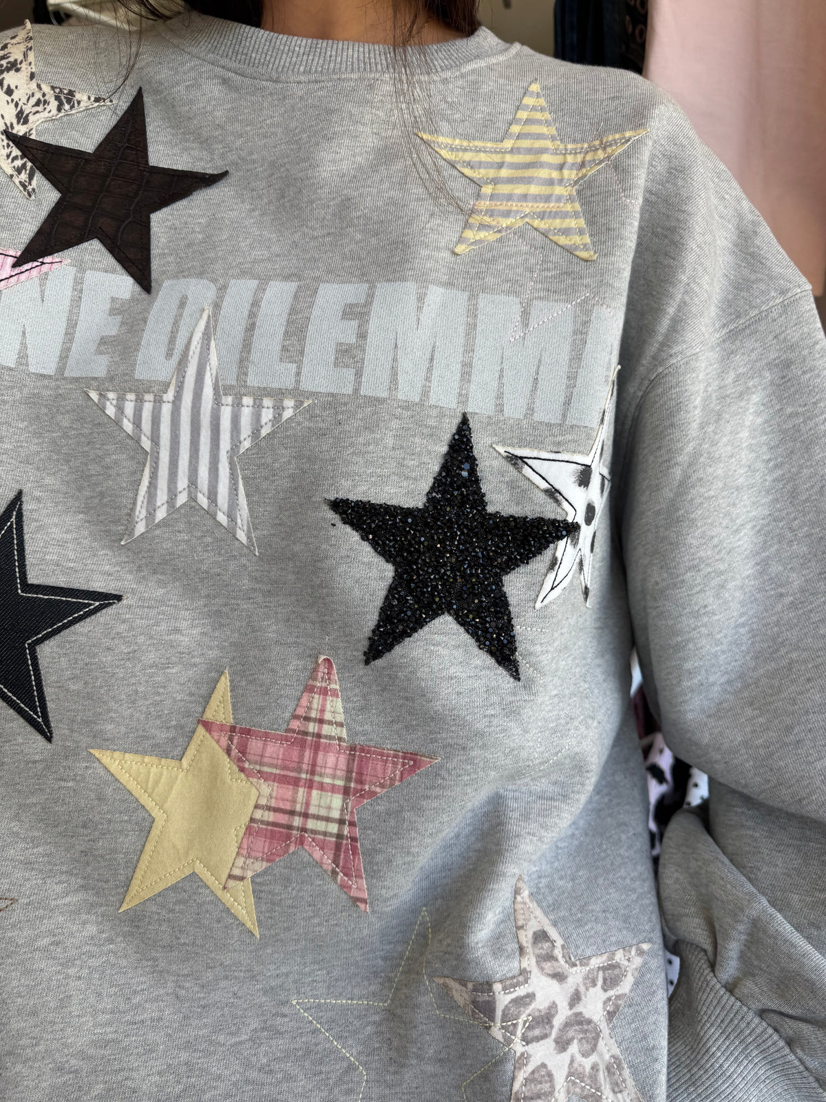 PATCHES STARS HOODIE