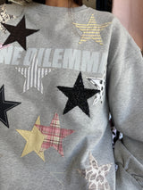 PATCHES STARS HOODIE