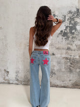 PINK STAR JEANS