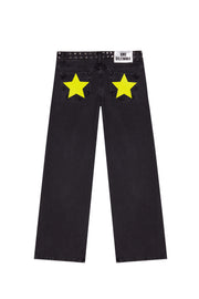 BLACK JEANS YELLOW STAR