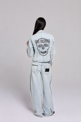 Rebel Skull Denim Jacket