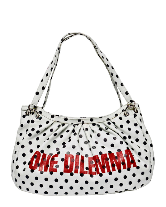 ELSA POLKA DOTS LEATHER BAG x NÚNOO