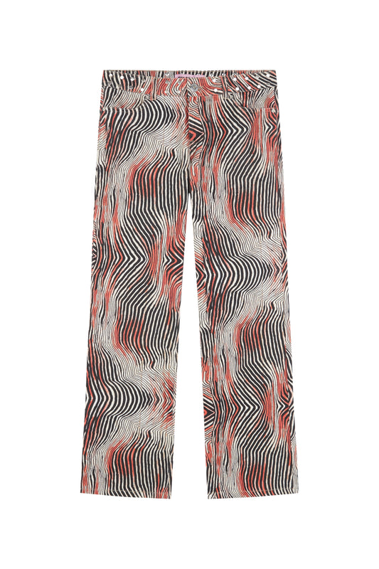 ZEBRA PRINT JEANS