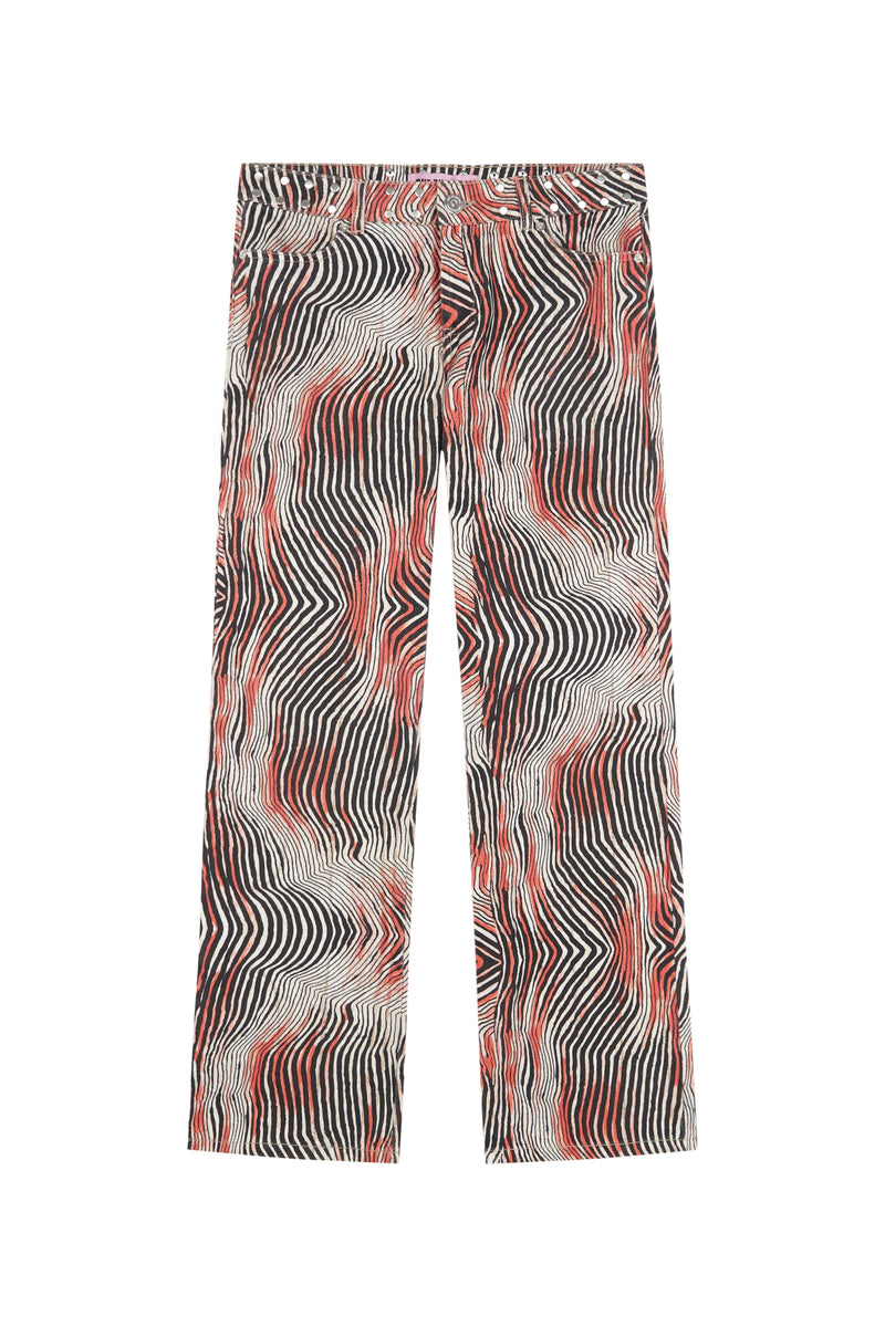 ZEBRA PRINT JEANS