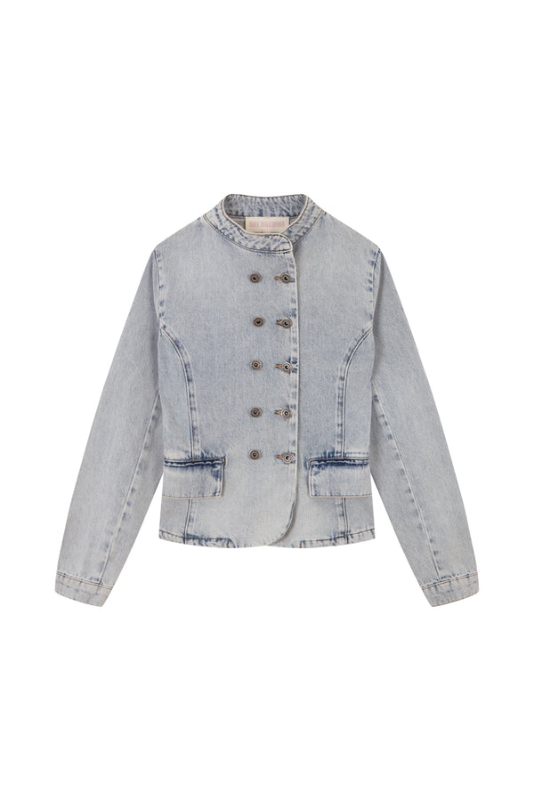 Rebel Skull Denim Jacket