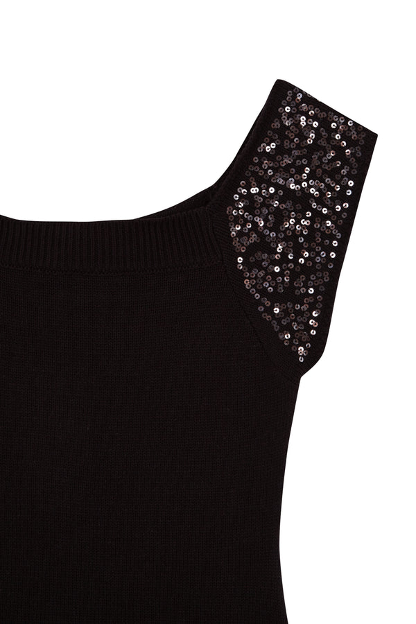 Midnight Sequins Top