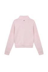 Miss Pink Zipper Crewneck