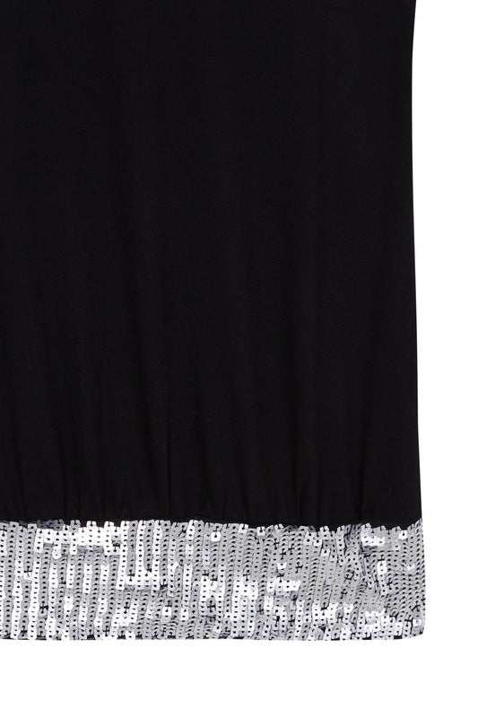 HALTER SEQUINS TOP