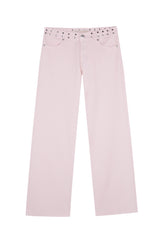 PINK JEANS GREY SHINY STAR