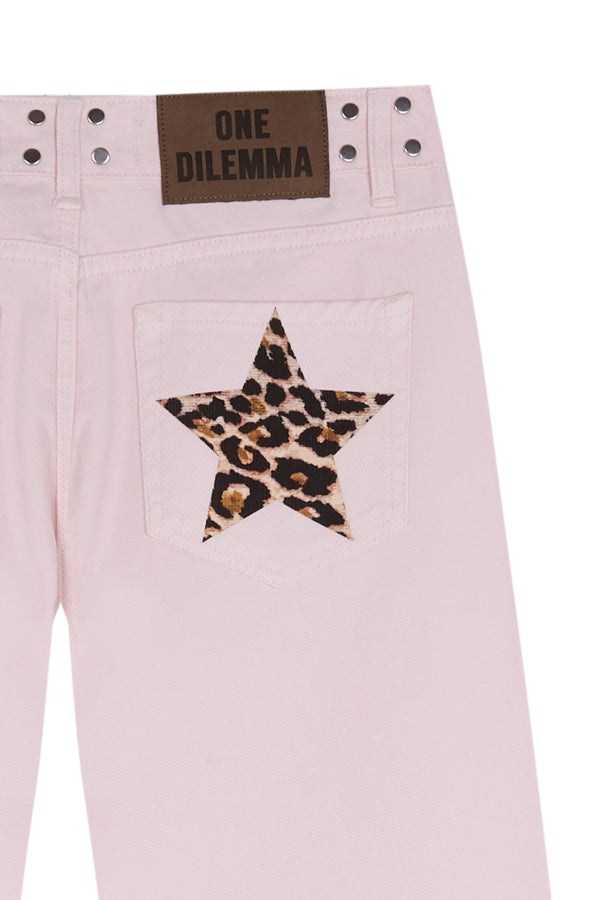 PINK JEANS SAFARI STAR