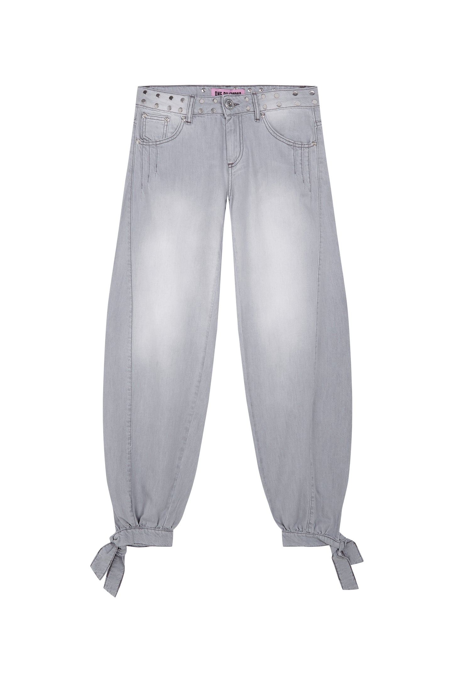 GREY BALLOON JEANS