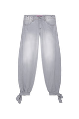 GREY BALLOON JEANS