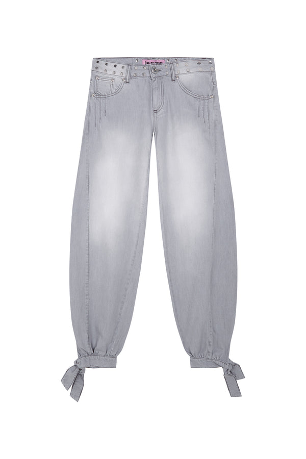 GREY BALLOON JEANS