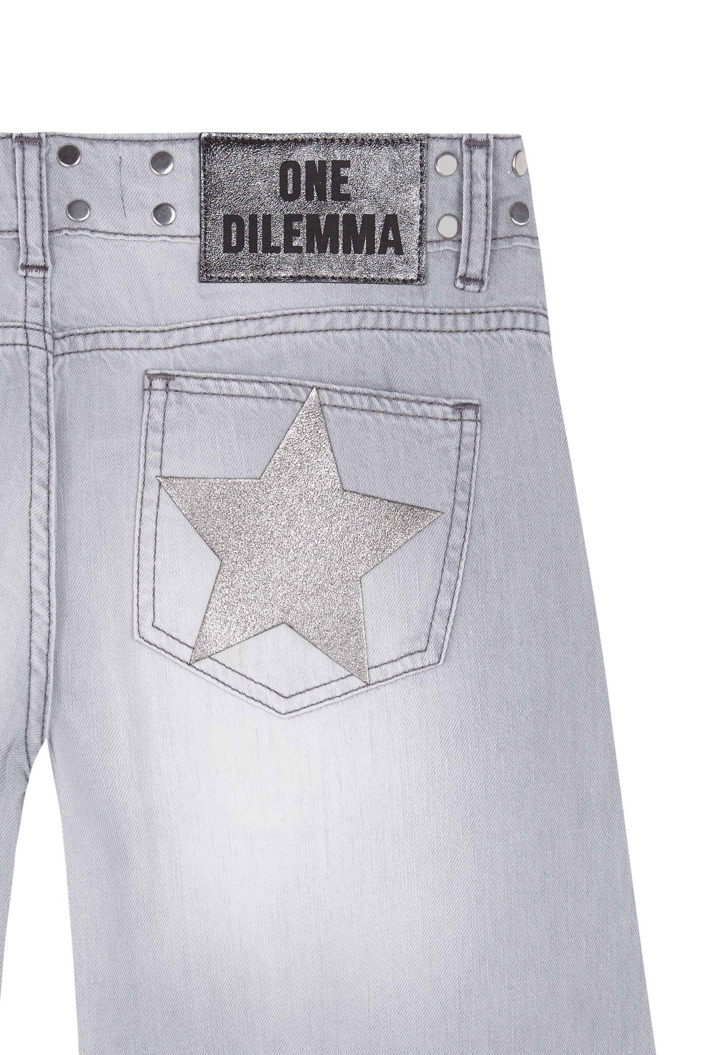 GREY BALLOON JEANS