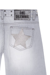 GREY BALLOON JEANS