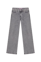 GREY JEANS YELLOW STAR