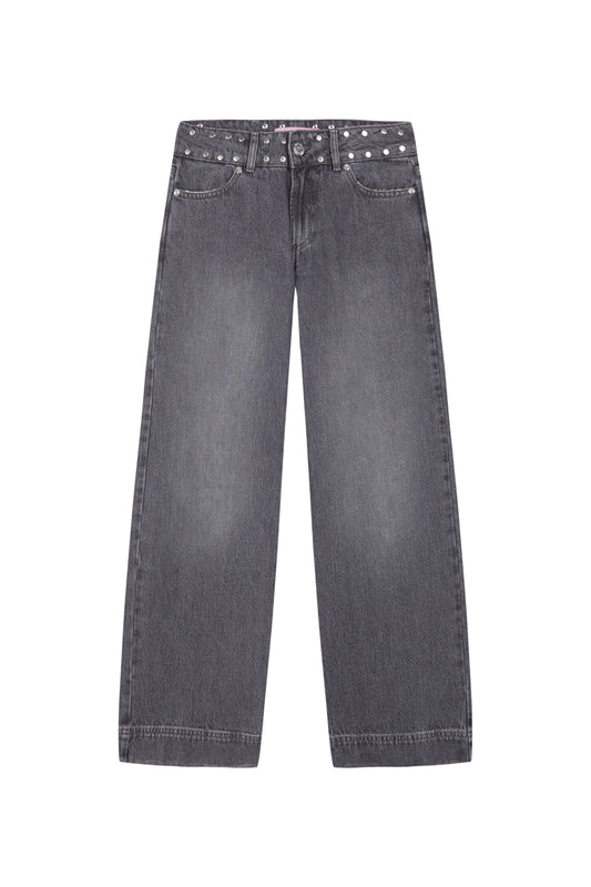 GREY JEANS MILITAR STAR
