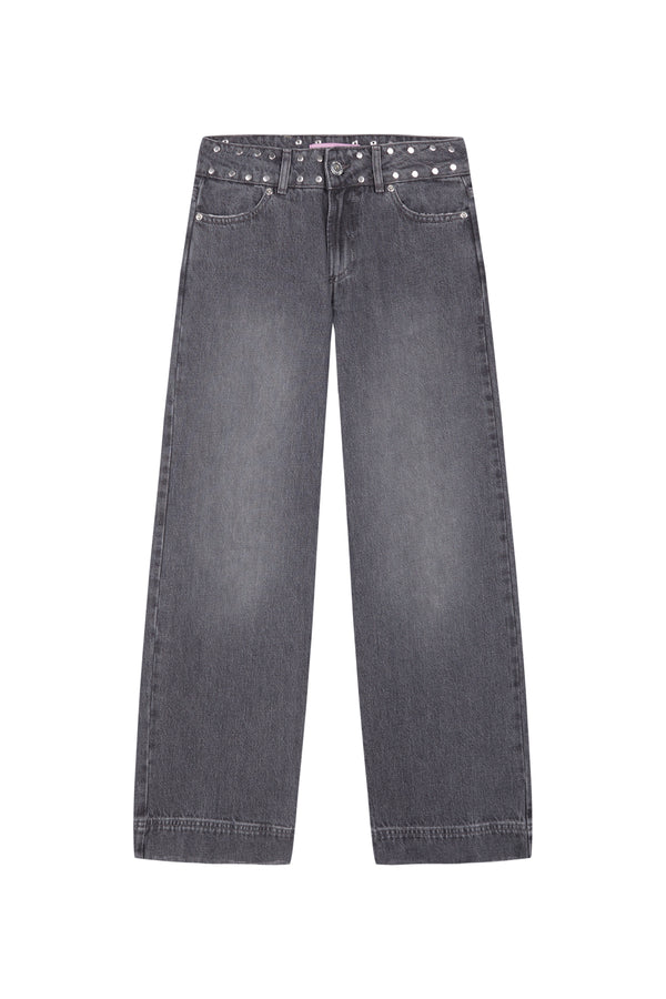 GREY JEANS MILITAR STAR