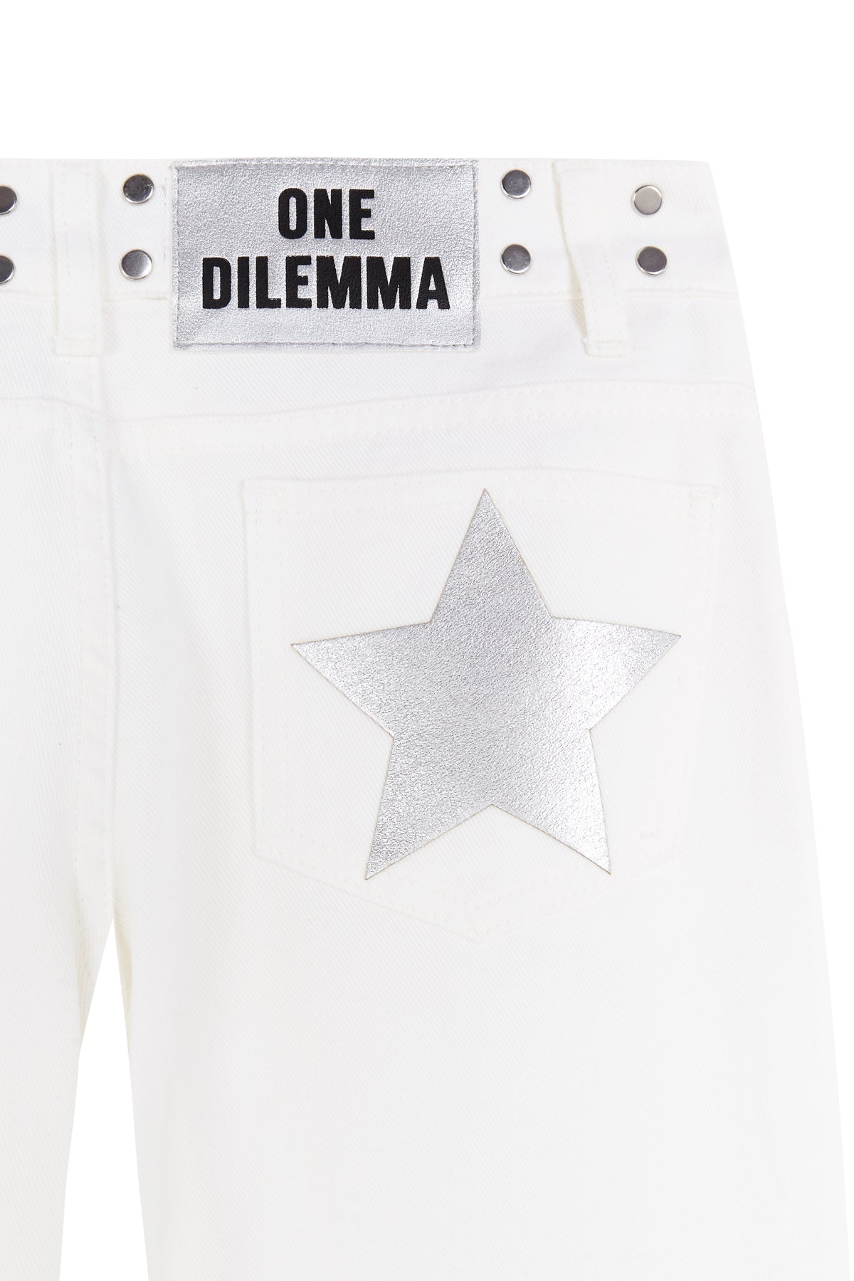 WHITE BALLOON JEANS
