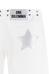 WHITE BALLOON JEANS