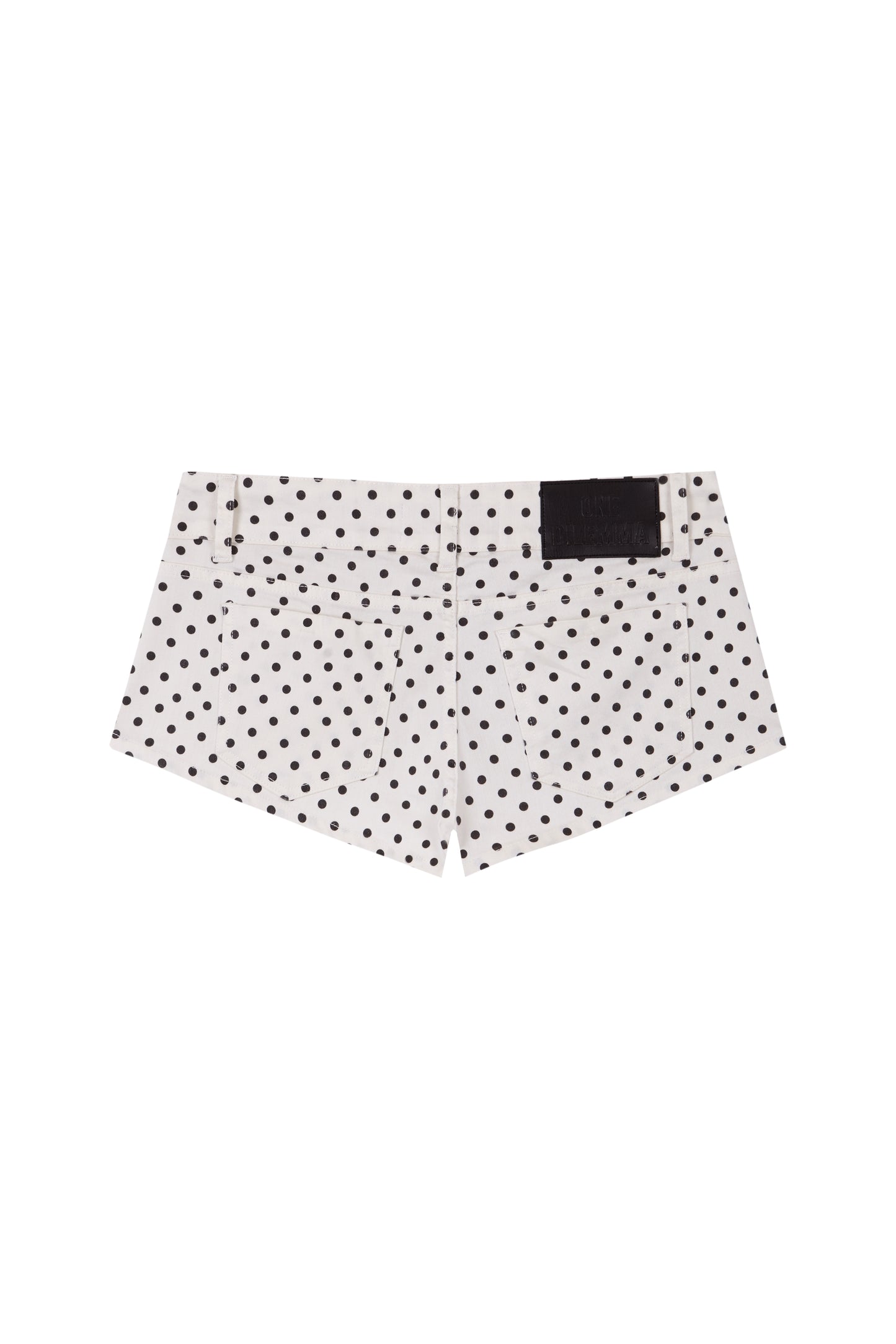Mini-short polka dots