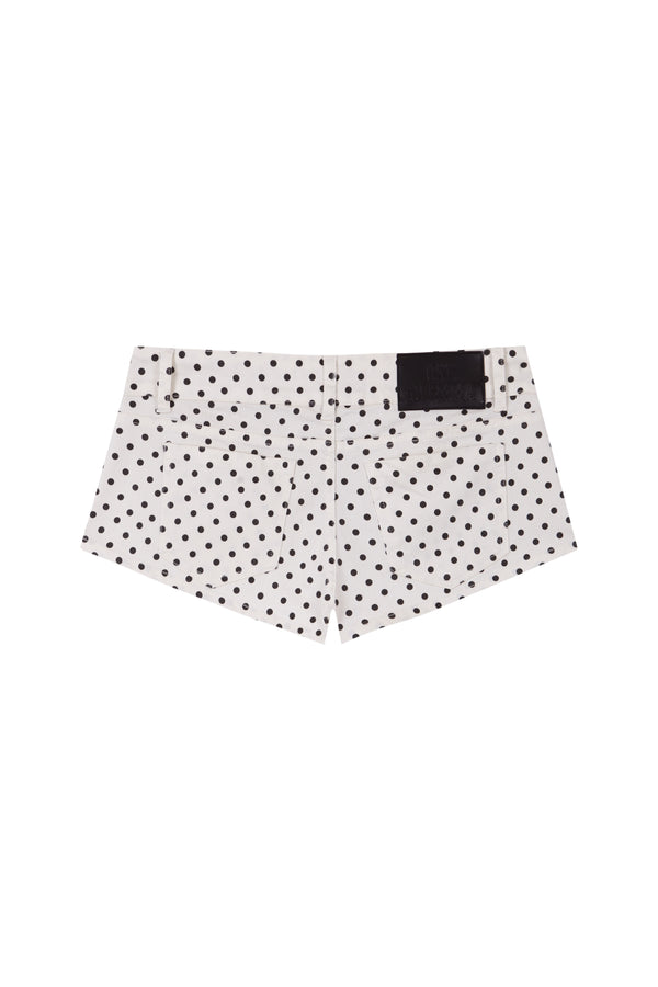 Mini-short polka dots