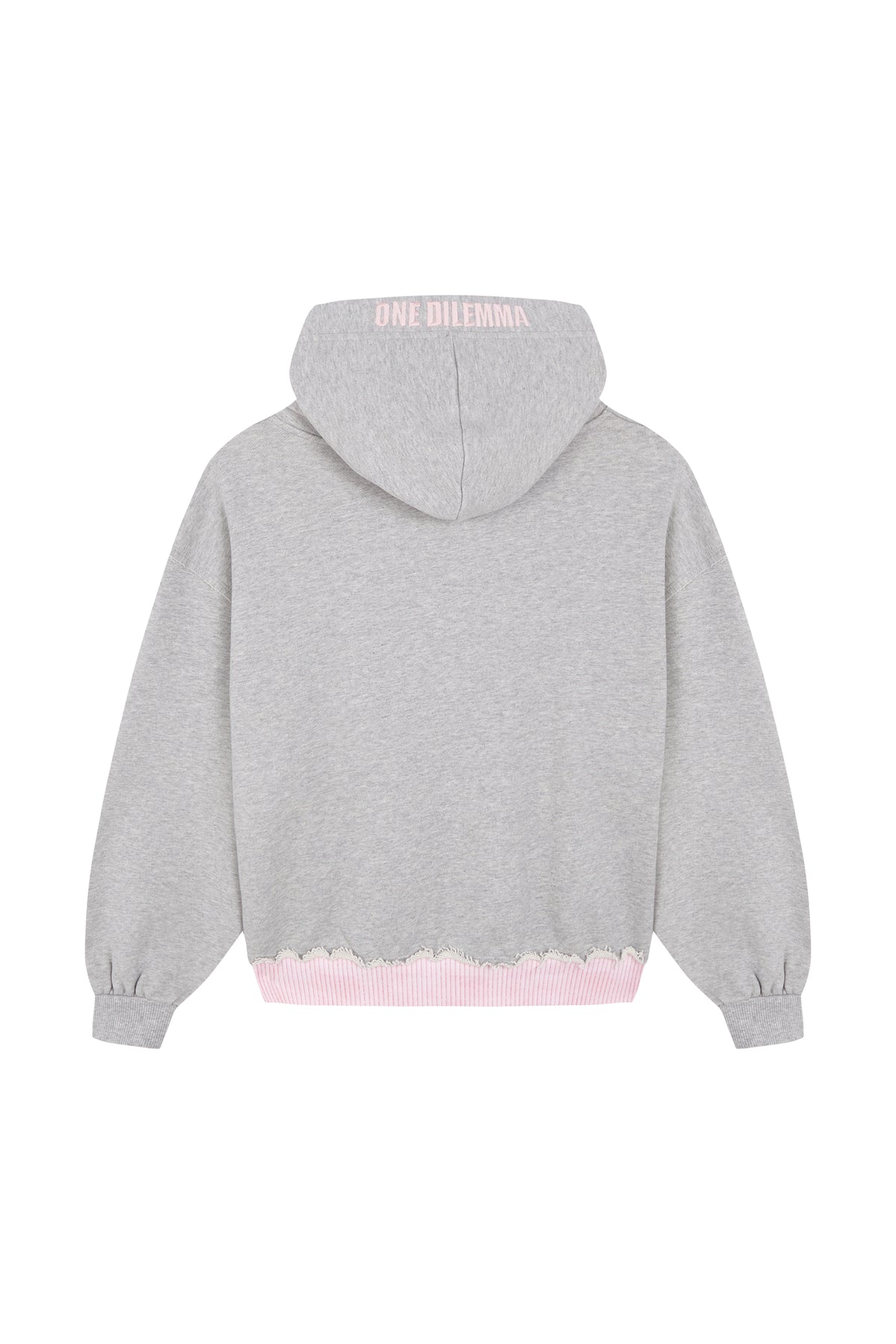 FRAYED STAR HOODIE