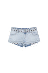 BLUE MINI SHORT POLKA STARS