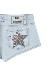 MINI SHORT SAFARI STAR