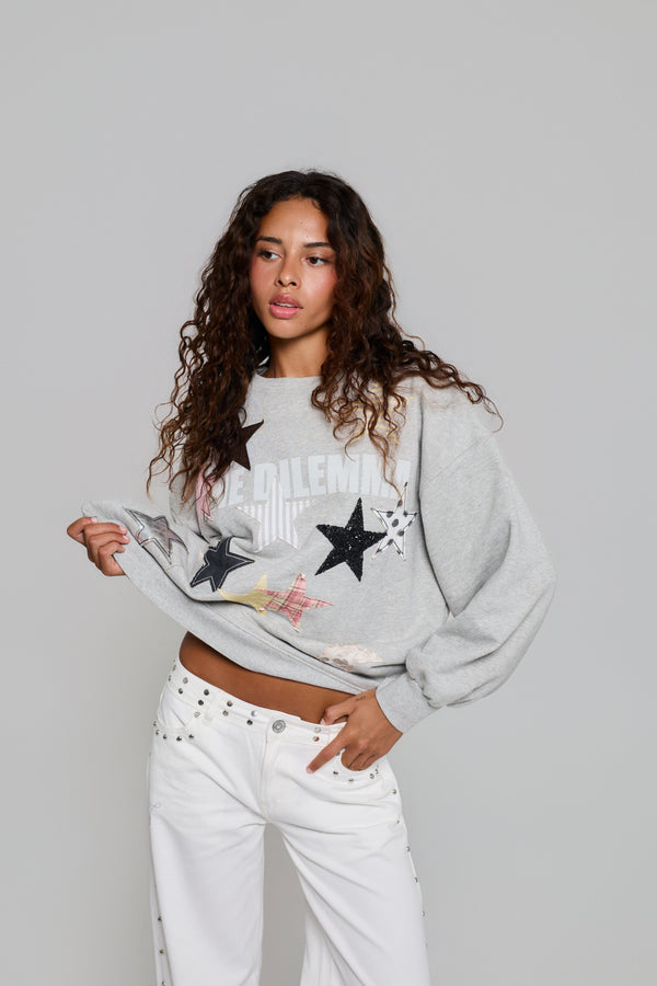 PATCHES STARS HOODIE
