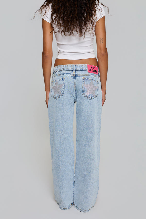 BLUE JEANS SHINY STAR