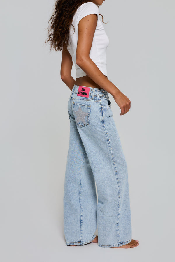 BLUE JEANS SHINY STAR