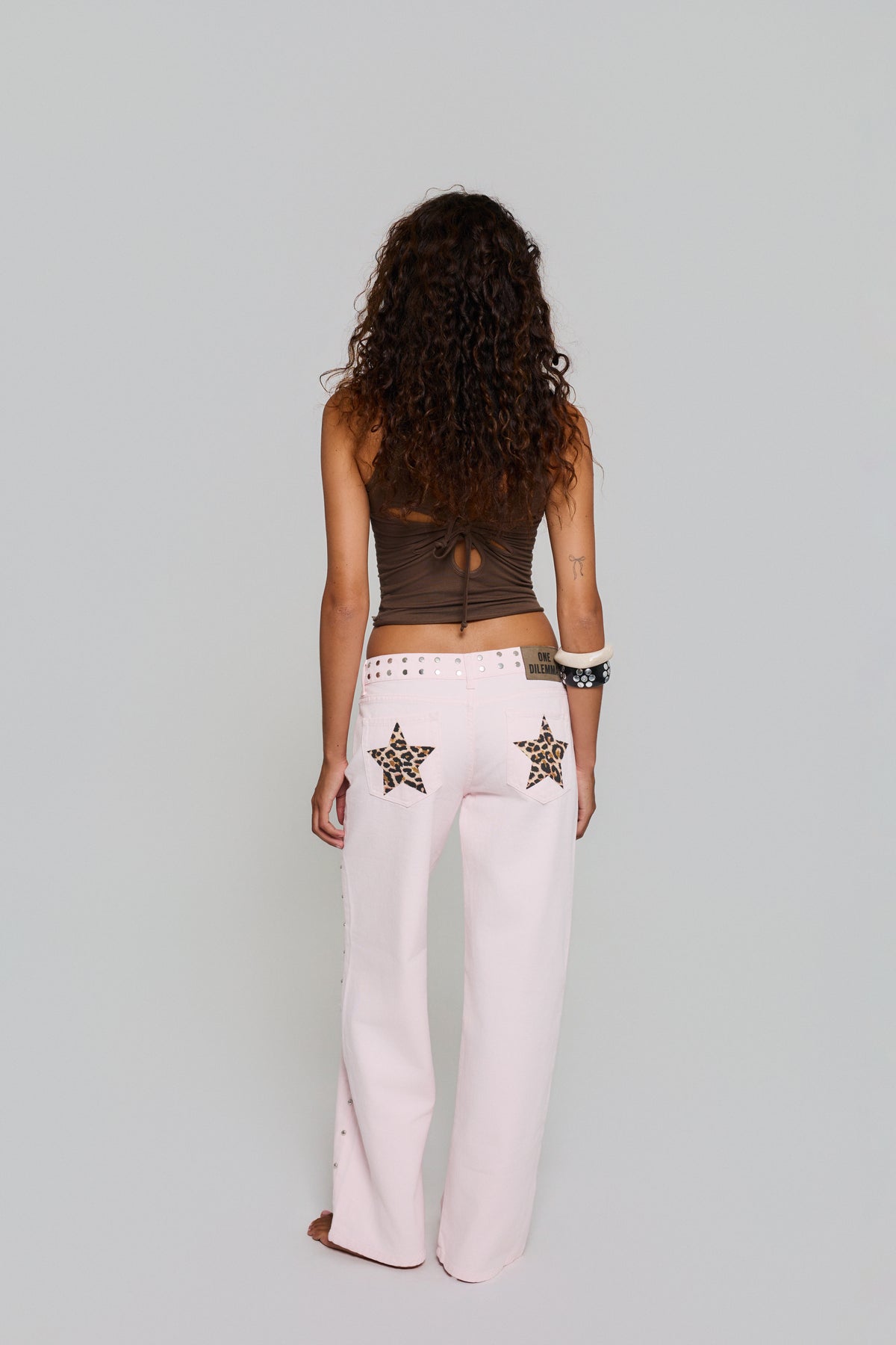 PINK JEANS SAFARI STAR
