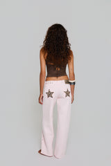 PINK JEANS SAFARI STAR