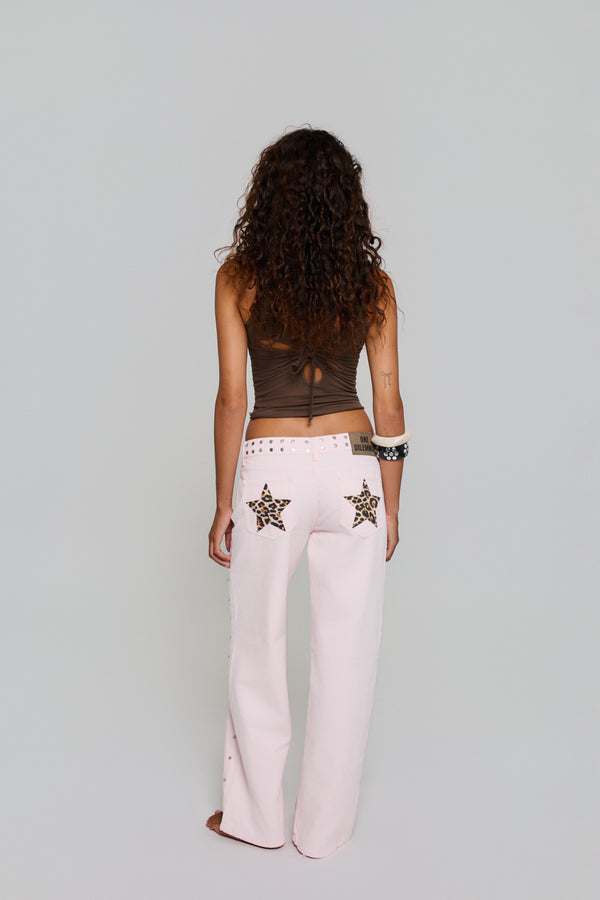 PINK JEANS SAFARI STAR