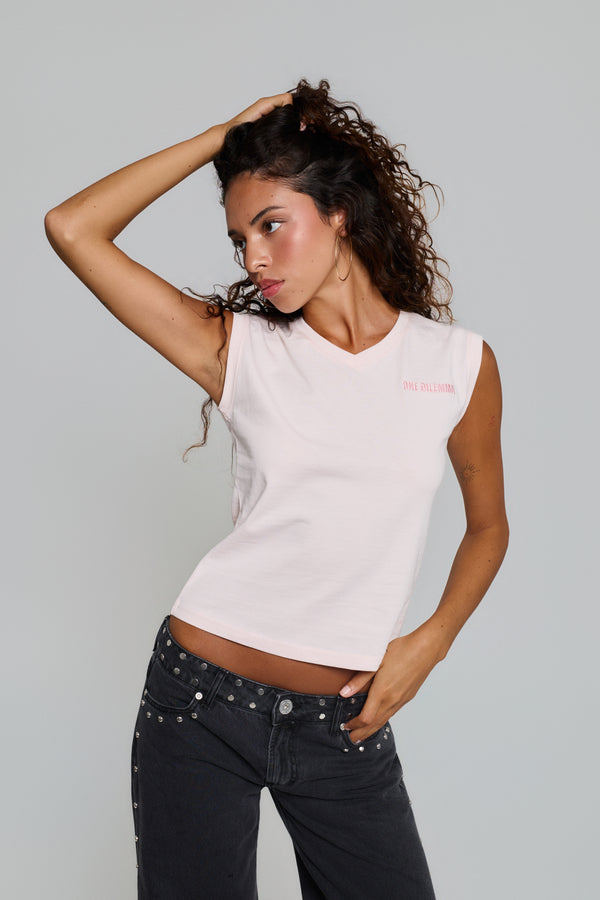PINK STARS T-SHIRT