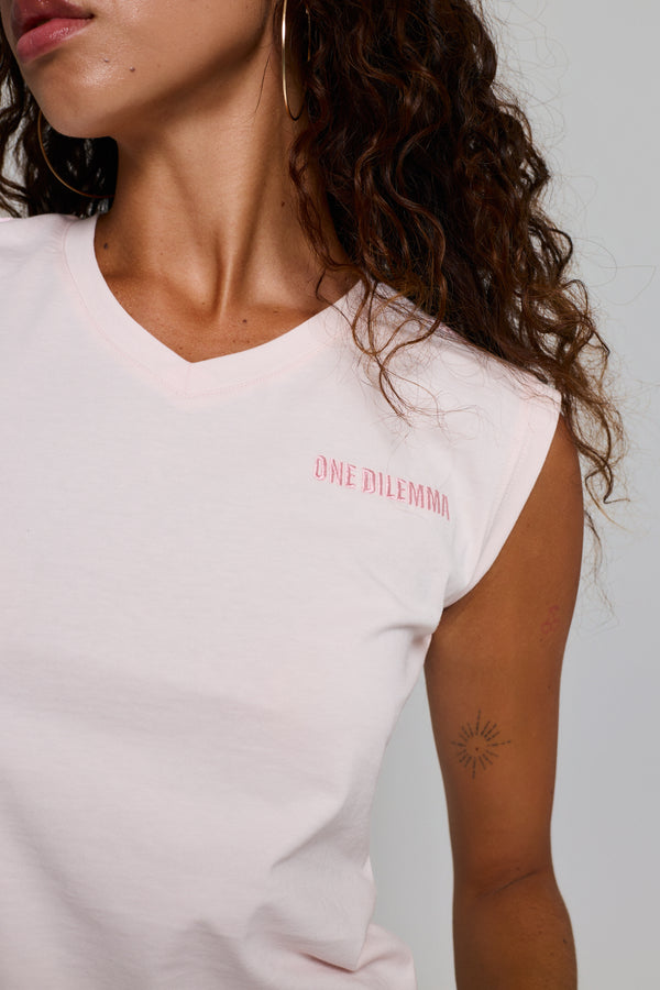 PINK STARS T-SHIRT