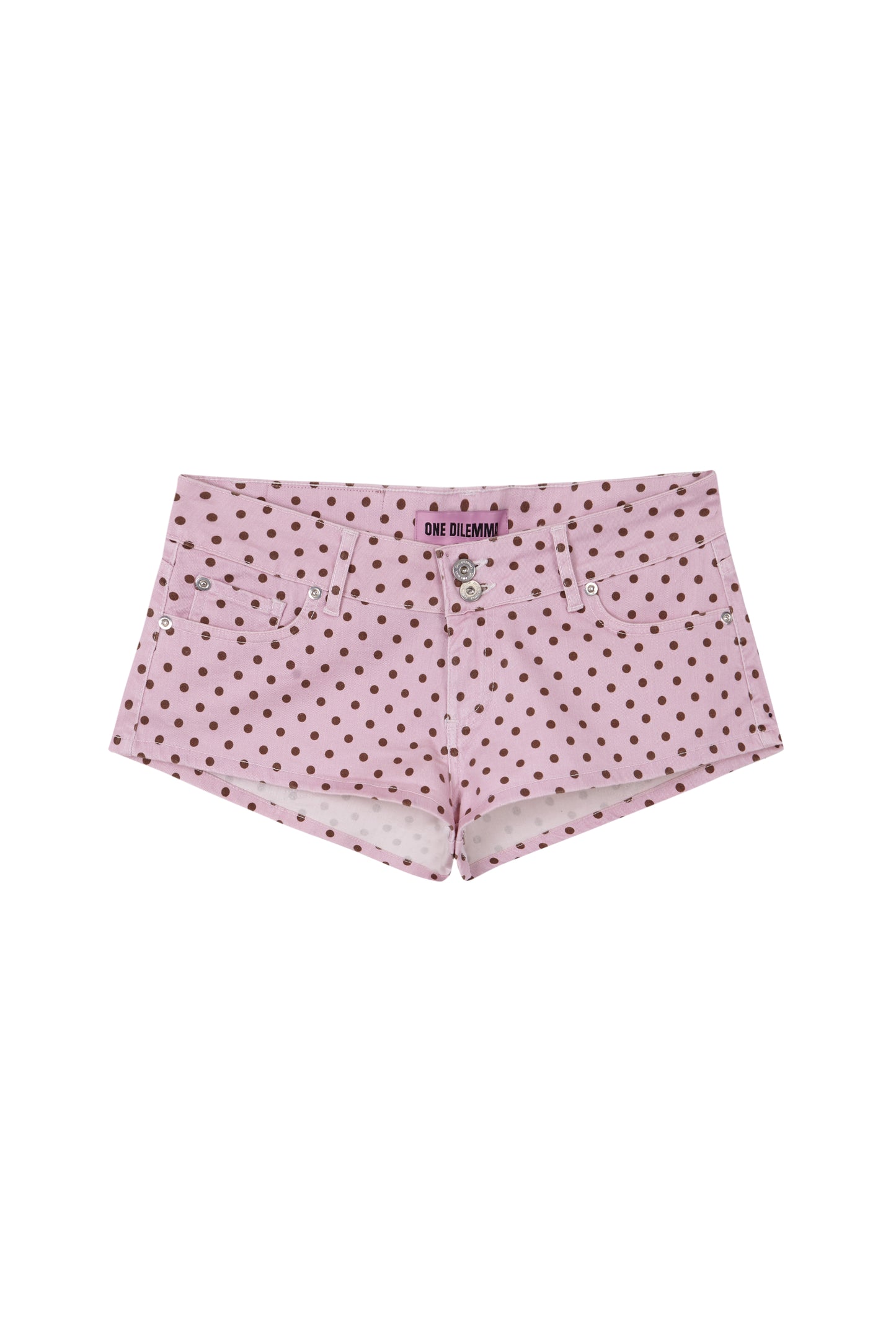 Mini-short polka dots