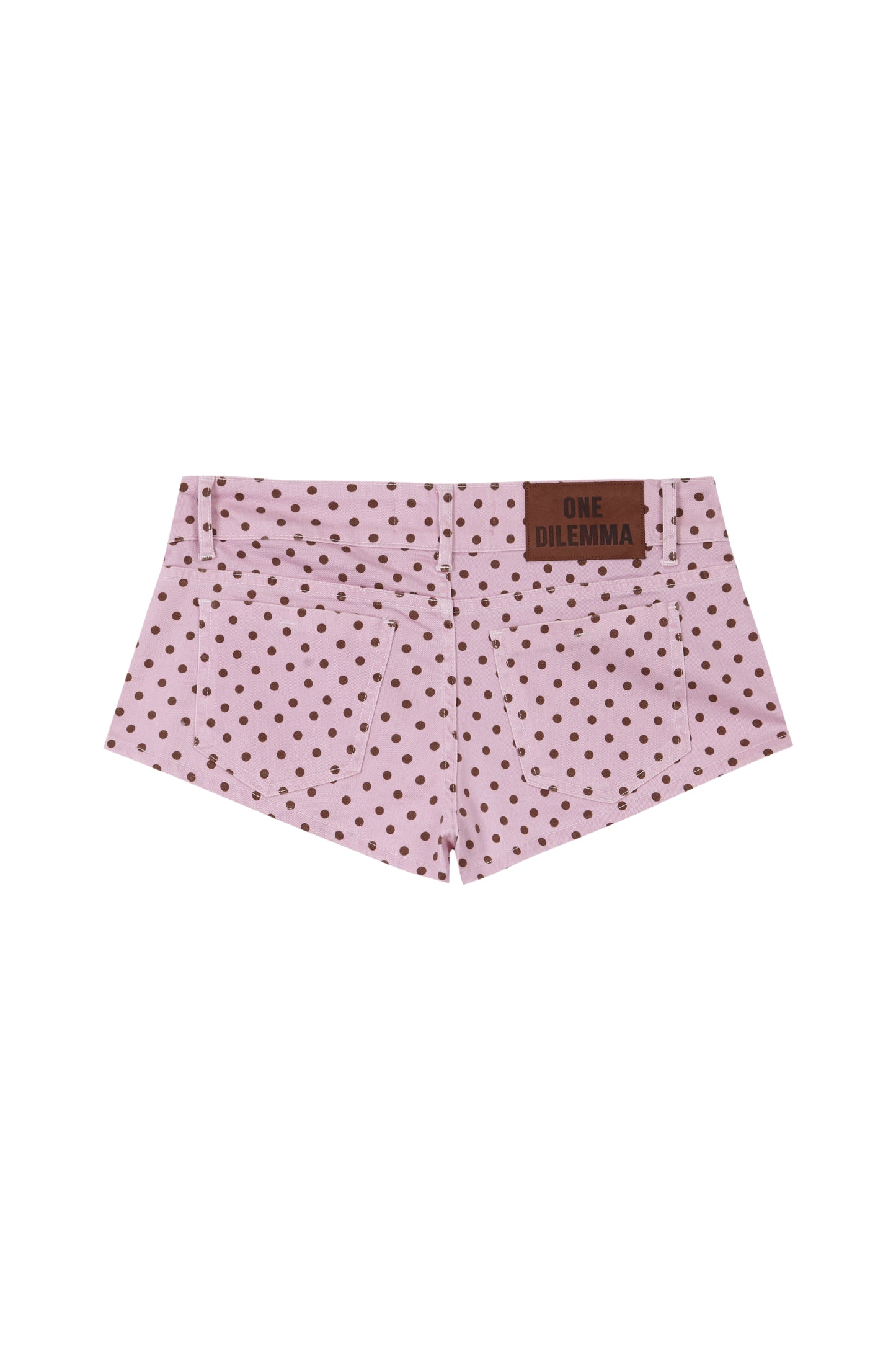 Mini-short polka dots