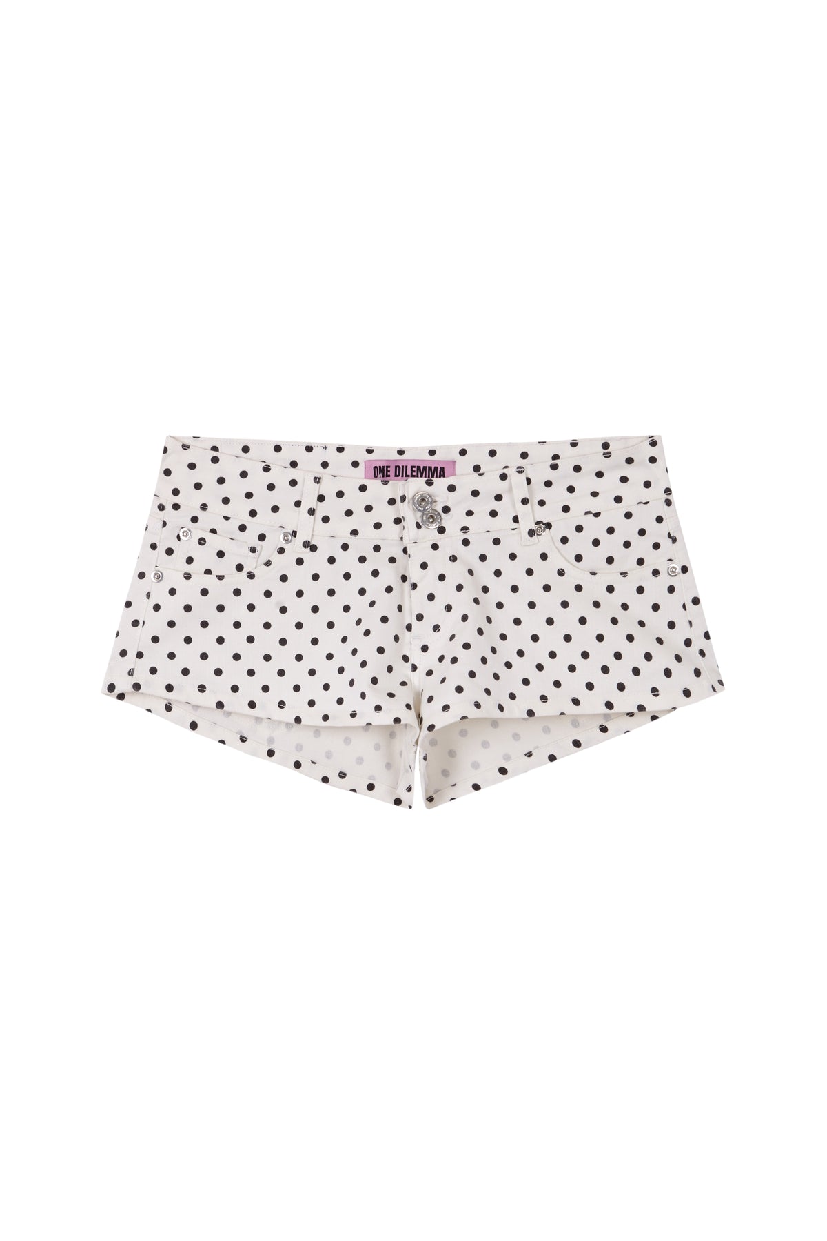 Mini-short polka dots