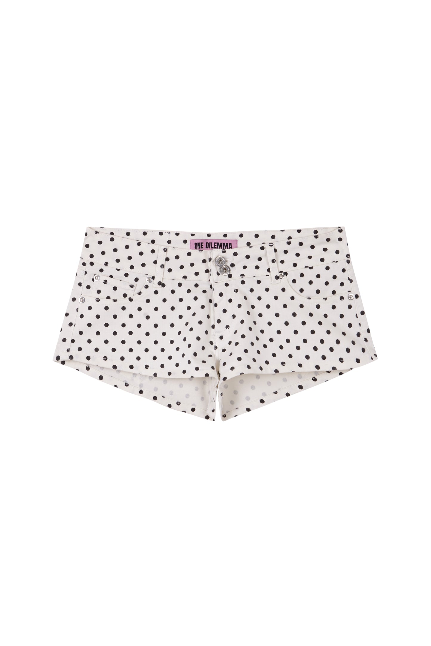 Mini-short polka dots