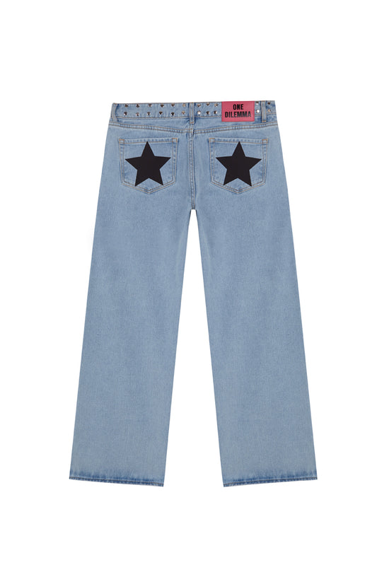 Black star jeans